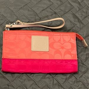 Coach wristlet